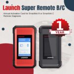 Annual LAUNCH Smartlink C Super Remote Activation License for X431 PAD V Elite, PAD VII Elite, PRO5, Smartlink C and Smartlink B