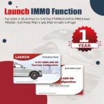 One Year Update Service for Launch X431 IMMO Activation on PAD VII,PAD V,PRO5,PAD V ELITE, PRO ELITE,PRO3 ACE, PRO3S+ V5.0, PRO3 APEX